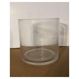 6' Clear Glass Cylinder Vase