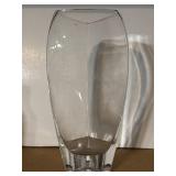 11.5' Clear Glass Vase