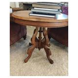 Solid Wood Side Table 26x20x26