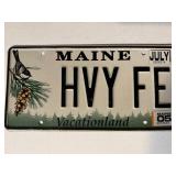 2005 Authentic Maine Passenger Car License Plate