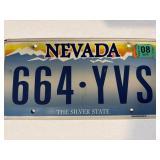 2008 Nevada Standard Passenger Vehicle License