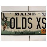 2009 Authentic Maine Passenger Car License Plate