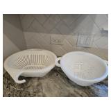 (2) Nice Colanders & Cooking Sheets