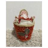 4.5' Santa Claus Figurine Candy Container