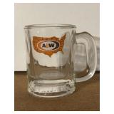 3' A&W Root Beer Mini Glass Mug