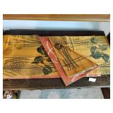 12' Reversible Silk Japanese Fukuro Obi