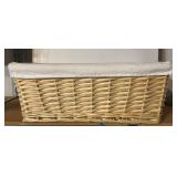 18' x 13.5' 7.5' Rustic Wicker Storage Basket