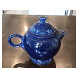 Fiesta Brand Teapot in the Vibrant Cobalt Blue