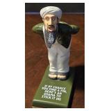 Novelty Pincushion Depicting Osama bin Laden