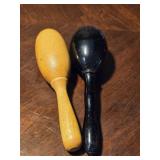 (2) Darning Eggs