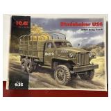 ICM 1/35 scale Studebaker US6 WWII Army Truck