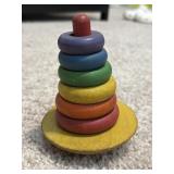 VTG Wooden Stacking Toy