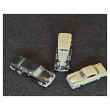 (3) HO Scale Mini Plastic Cars