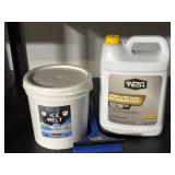 Home and Country USA Blue Ice Melt Pail  & Super