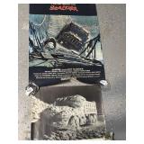 (1) 26.5' x 35' Movie Poster & (2) Smaller Prints