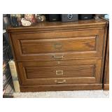 29'x36'x22ï¿½ Oak 2 Drawer Cabinet