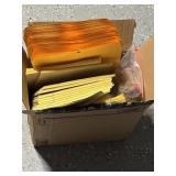 Standard yellow or manila kraft clasp envelopes