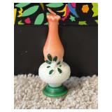 Figural Oil Lamp Christmas Candle