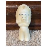 VTG Gurley Indigenous Figurine Wax Candle