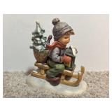 6'  Goebel Hummel 'Ride Into Christmas' Figurine