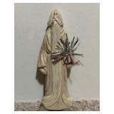 6' Hand Painted Wooden New Years Figure