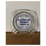 4' x 4' Glass Ashtray for 'Rochford Texaco