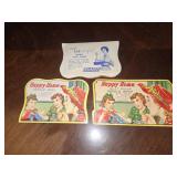 (3) 1950s Needle Books w/Needles