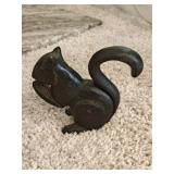 5' Cast Iron Squirrel Nut Cracker