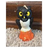 Gurley Black Owl Candle