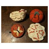(4) Vtg Pin Cushions