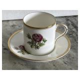1950s Royal Worcester Rose porcelain Hand painted
