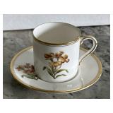 1950s Royal Worcester Wallflower porcelain Hand