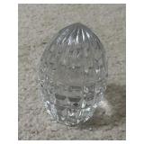 OFNAH Hand Cut 24% Full Lead Egg Crystal Made
