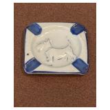 Vintage Scottish Terrier Scotty Dog Ceramic Ash