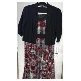 NWT SZ PM Perceptions New York 2 pc Dress