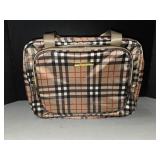 NEW Joy Mangano Clean & Chic Expandable Plaid