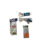 15ft Extension Cords,Battery Switch Light, Mini