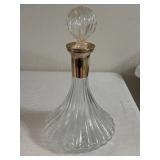 Crystal 12" Decanter features elegant vertical