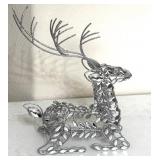 August & Leo Jeweled Reindeer 9"