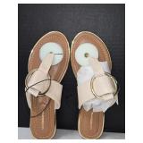 NIB Sz 6.5 LC CAMILLO TAN SANDALS
