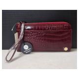 NWT Samantha Brown To-Go Croco RFID Travel Wallet