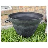 Plastic Cauldron Planter 20" diameter