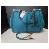 NWT Vibrant Turquoise Coach Madison Pinnacle