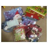 Assorted Christmas Gift Bags & Bows