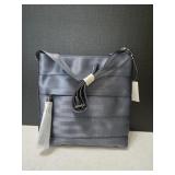 NWT Slate Blue MarlaWynne Woven Webbing Tassel
