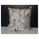 NWT Silver-gray Harveys Seatbelt Bag Crafted from