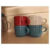 (4) Royal Norfolk Soup Mugs