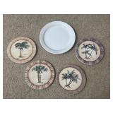 CoasterStone Absorbent Stone Drink Coasters, Palm
