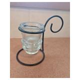 VTG Hemingray Electrical Insulator in Candle