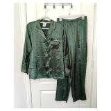 Secret Treasuresï¿½ 2 Piece Pajama Set Olive Green
